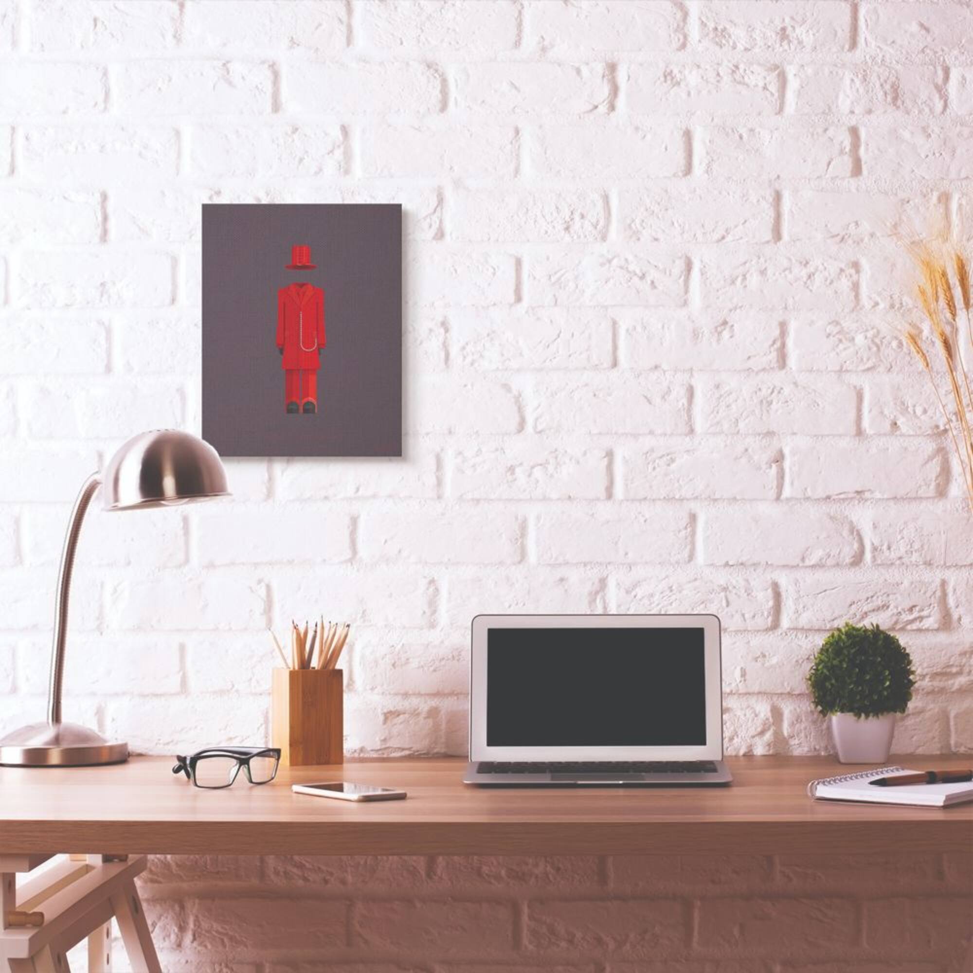 Stupell Industries Marilyn Manson Minimalist Illustration Canvas Wall Art